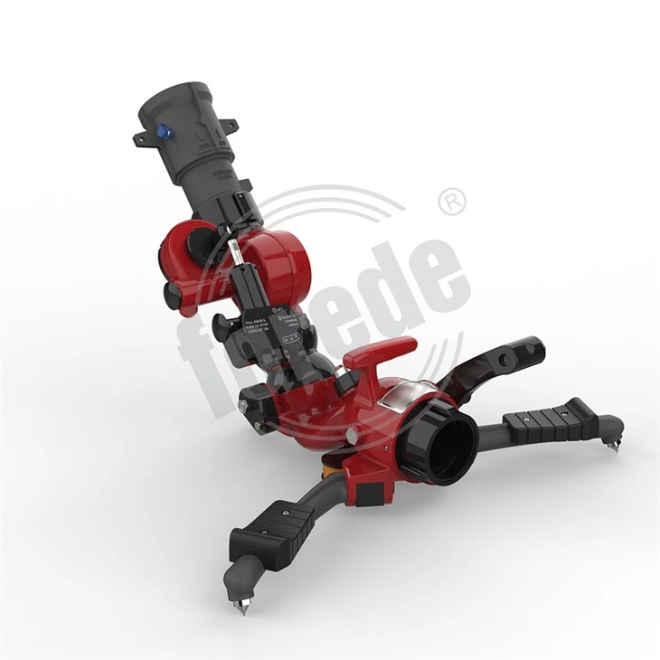 Portable Firefighting Monitor With Self- Oscillating
