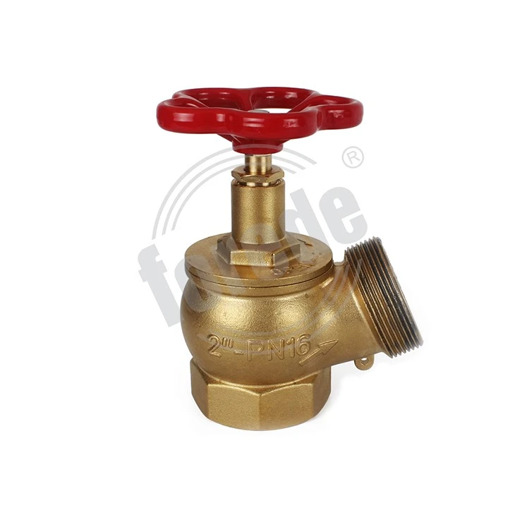 Oblique Pattern Hydrant Landing Valve factory
