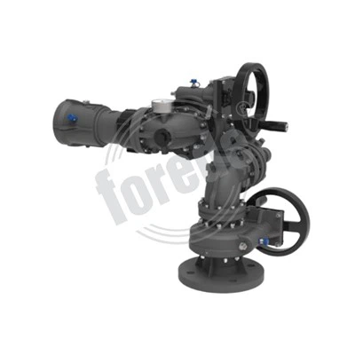 Aliuminio lydinio rankratis ugnies vandens monitorius